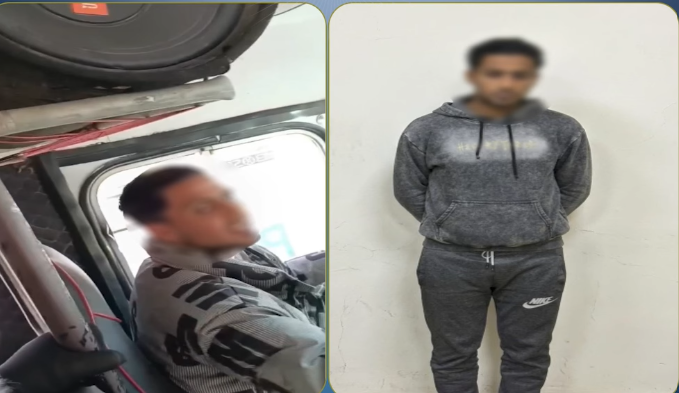 ضبط سائق أتوبيس تعدى على سيدة بالقليوبية بعد خلاف حول أجرة المقعد